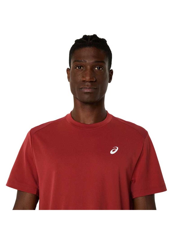 Asics moška majica Court SS Top Burnt Red