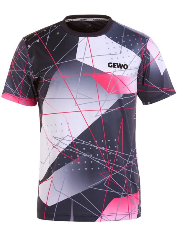 Gewo T-shirt majica Lugo I black/pink