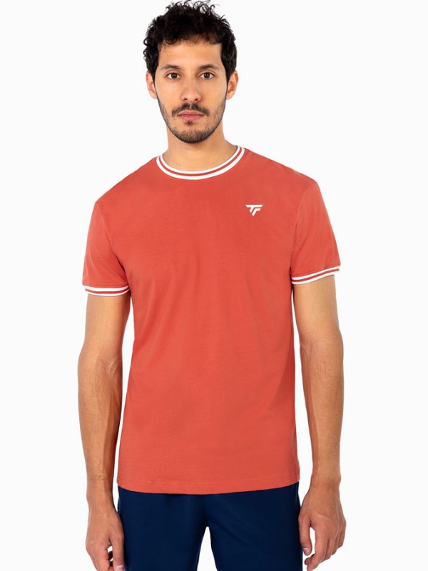 Tecnifibre majica stretch team Tee T-shirt Terracotta
