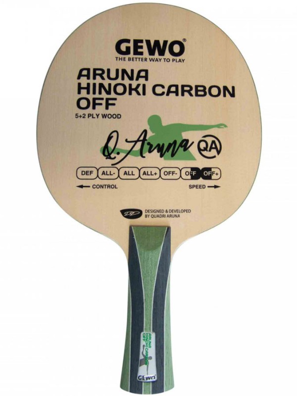 Leseni del GEWO Blade Aruna Hinoki Carbon OFF