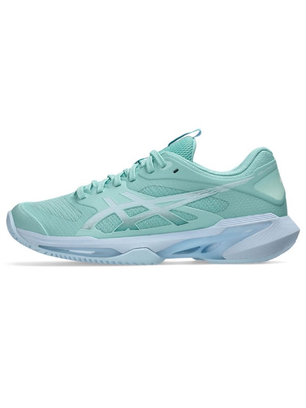 Ženski tenis copati ASICS Gel Solution Speed FF 4 CLAY Oasis Green