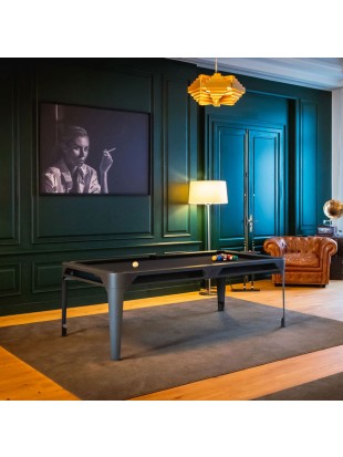 Cornilleau Hyphen biljard miza – črna z dark grey podlogo