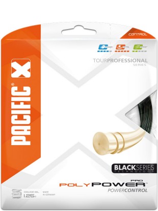 Tenis struna Pacific Poly Power Pro Black series
